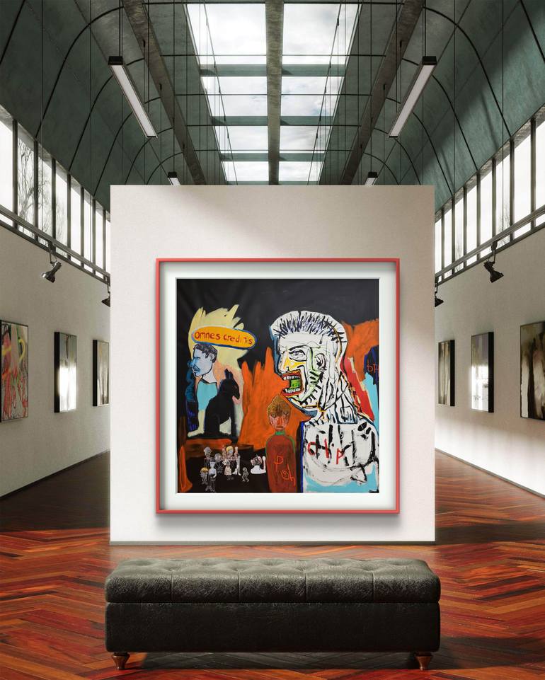 Rayner Abstract Poster The new Rome is dead Painting by Marc Rayner | Saatchi Art