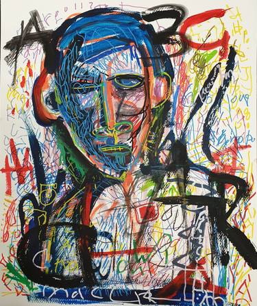 Blue Basquiat dream thumb