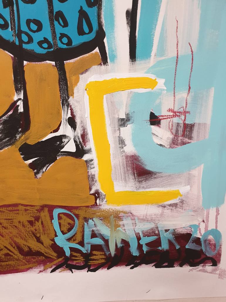 Original Graffiti Painting by Marc Rayner