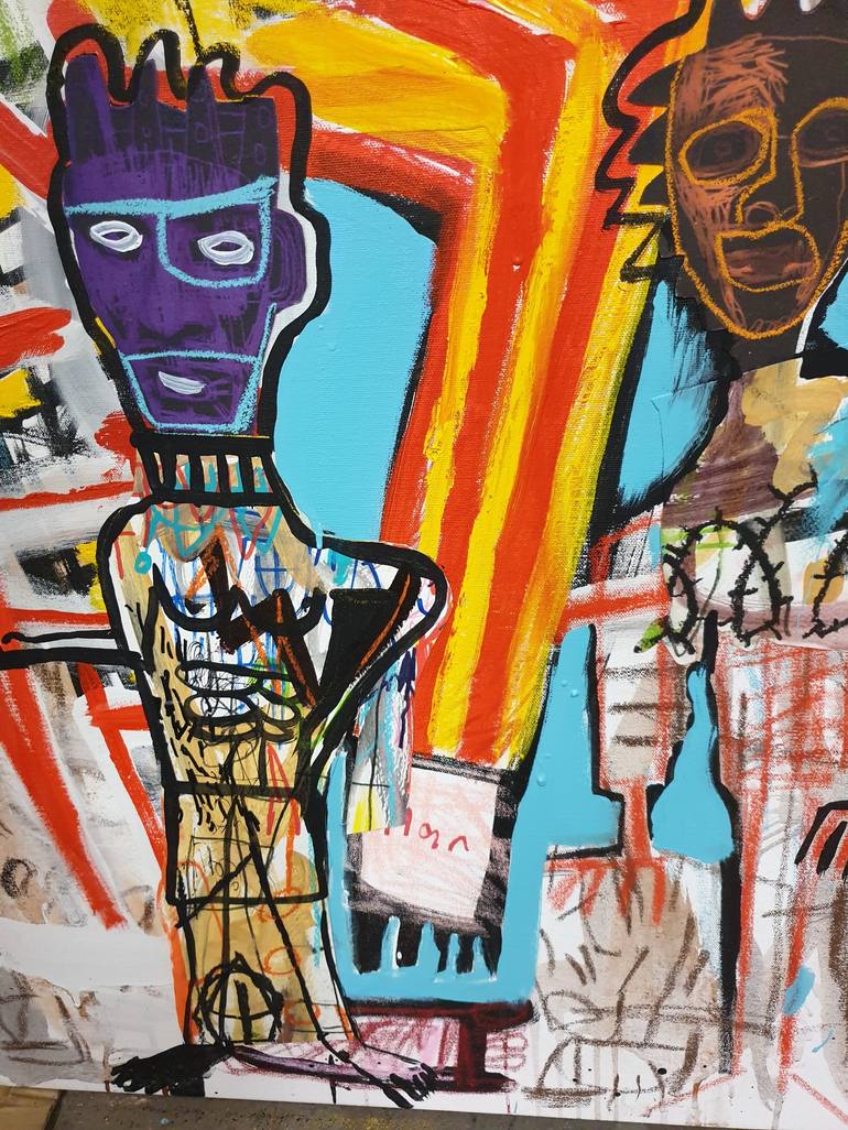 Original Expressionism Political Painting by Marc Rayner