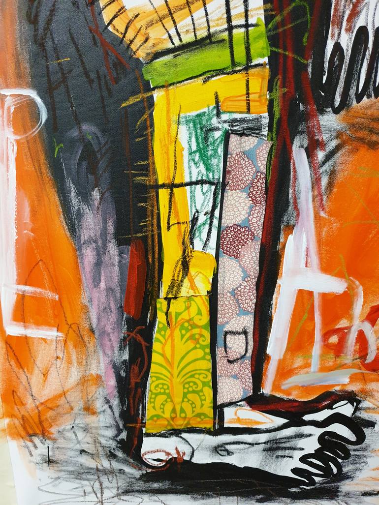 Original Expressionism Politics Painting by Marc Rayner