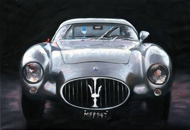 Print of Automobile Paintings by Fransman ART
