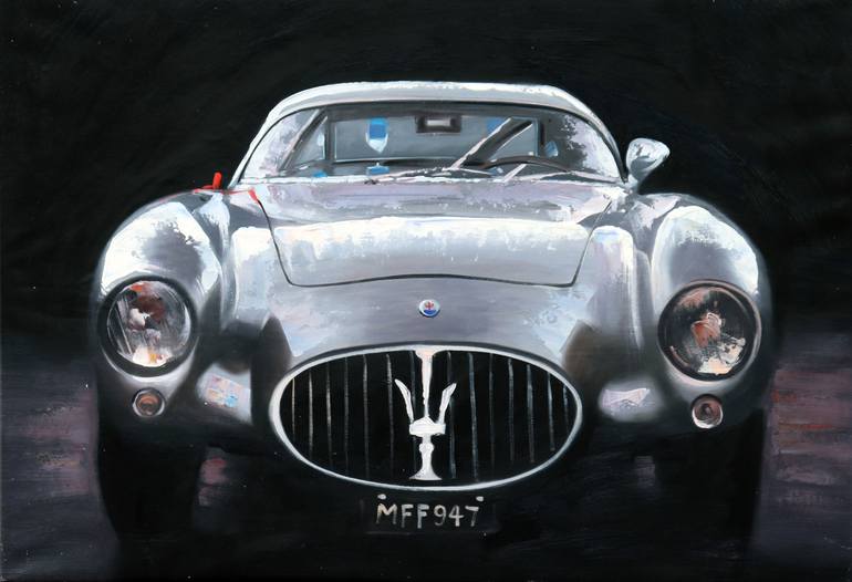 Original Realism Transportation Painting by Fransman Art