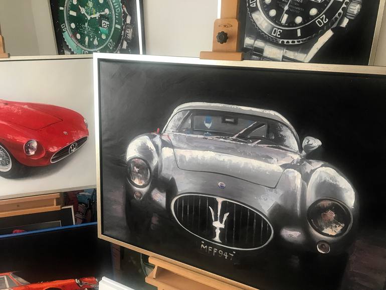 Original Realism Transportation Painting by Fransman Art