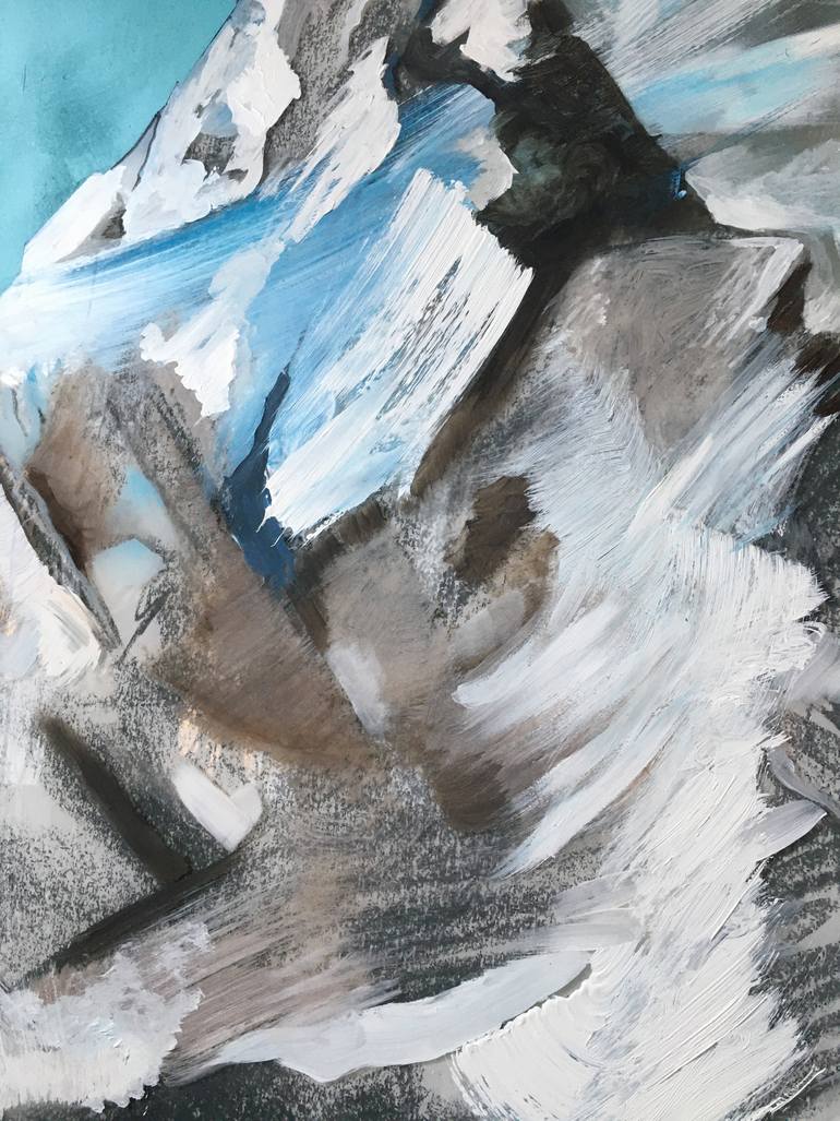Original Conceptual Landscape Painting by Minna George