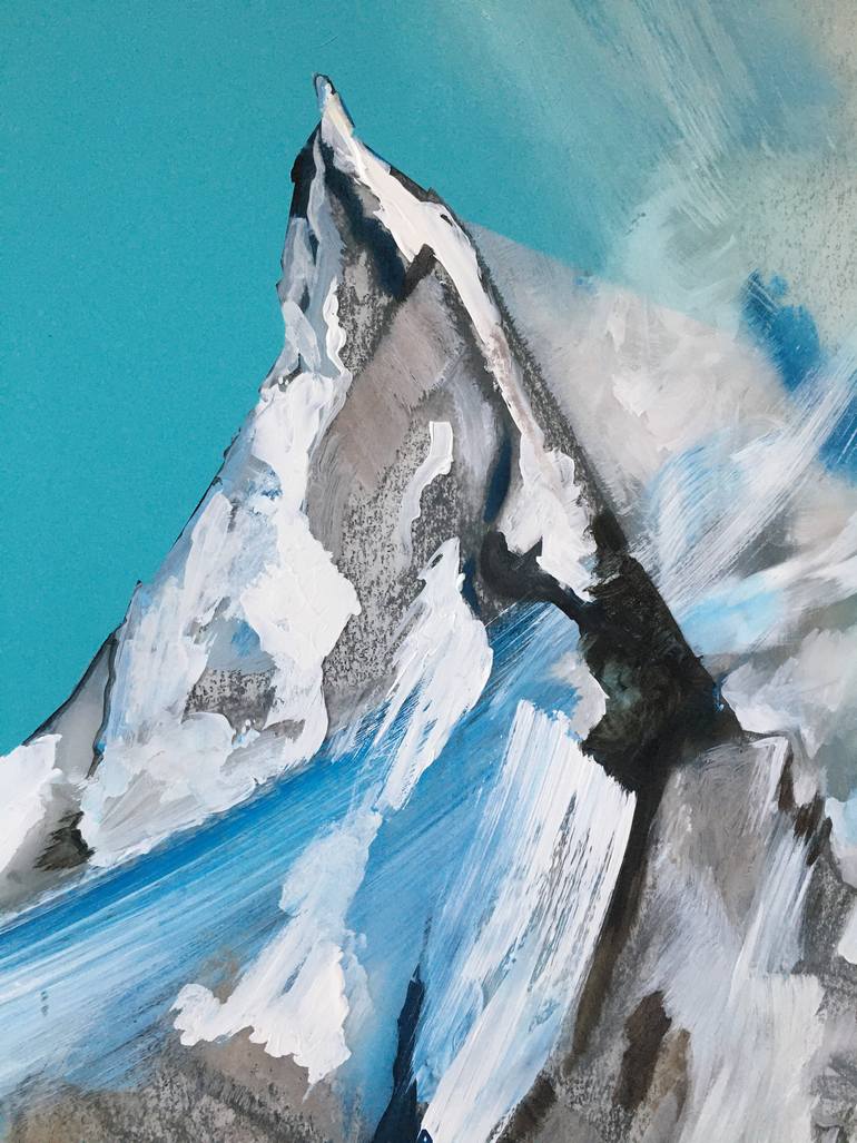 Original Conceptual Landscape Painting by Minna George
