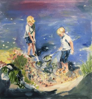 Print of Children Paintings by Minna George