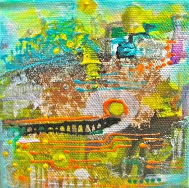 Original Abstract Paintings by Barbara Abigail Martel