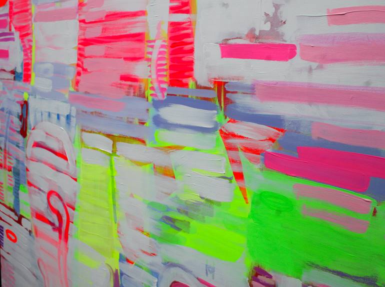 Original Illustration Abstract Painting by Richard Savine
