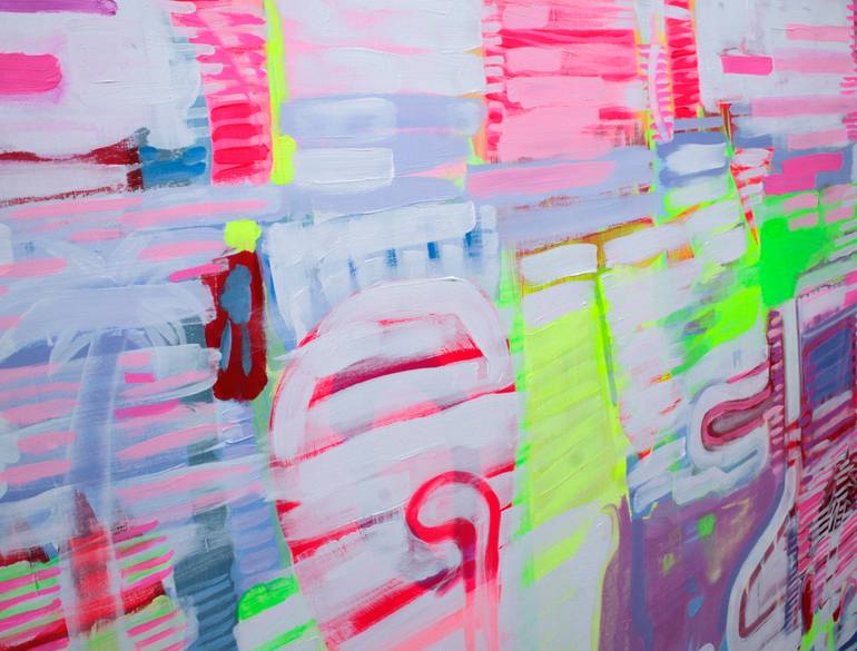 Original Illustration Abstract Painting by Richard Savine