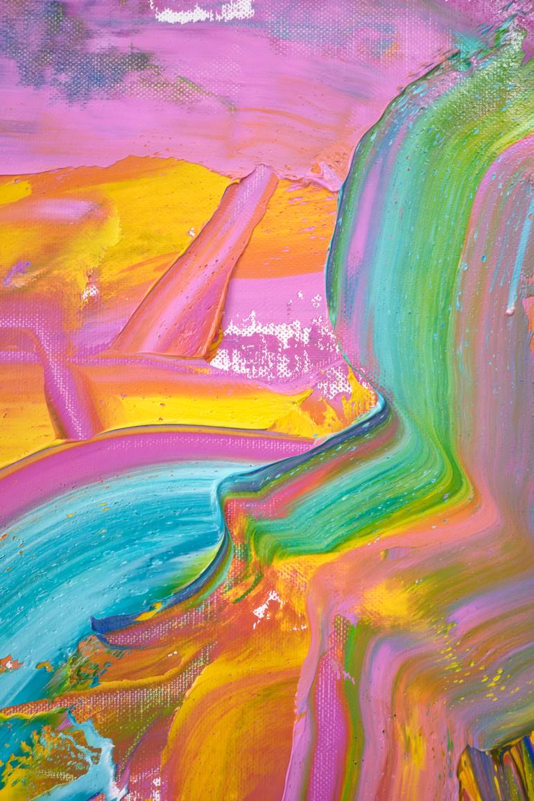 Original Abstract Painting by Simon Findlay