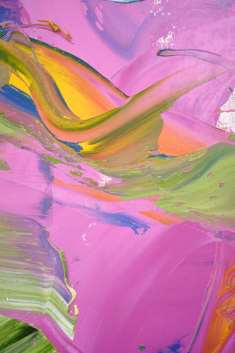 Original Abstract Painting by Simon Findlay