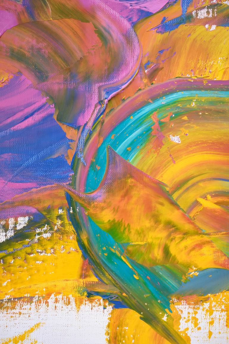 Original Abstract Painting by Simon Findlay