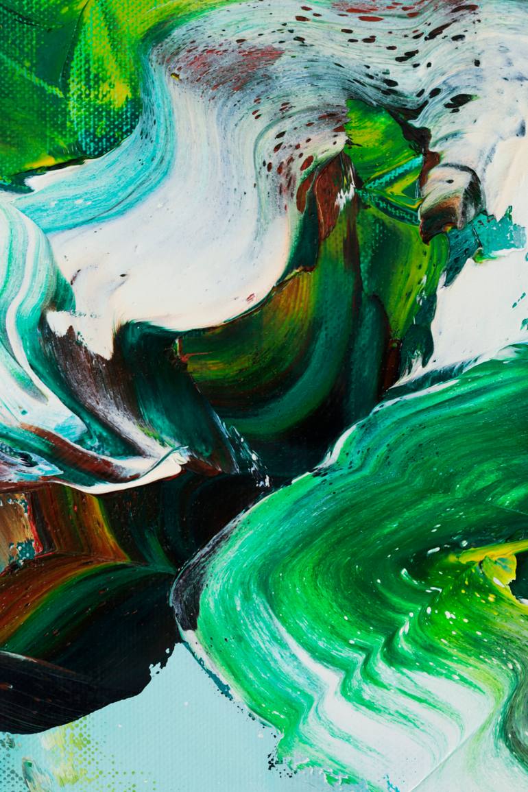 Original Abstract Expressionism Abstract Painting by Simon Findlay