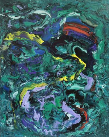 Original Abstract Expressionism Abstract Paintings by Simon Findlay