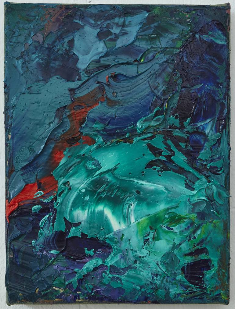 Original Abstract Expressionism Abstract Painting by Simon Findlay