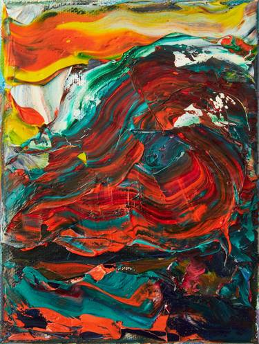 Original Abstract Expressionism Abstract Paintings by Simon Findlay