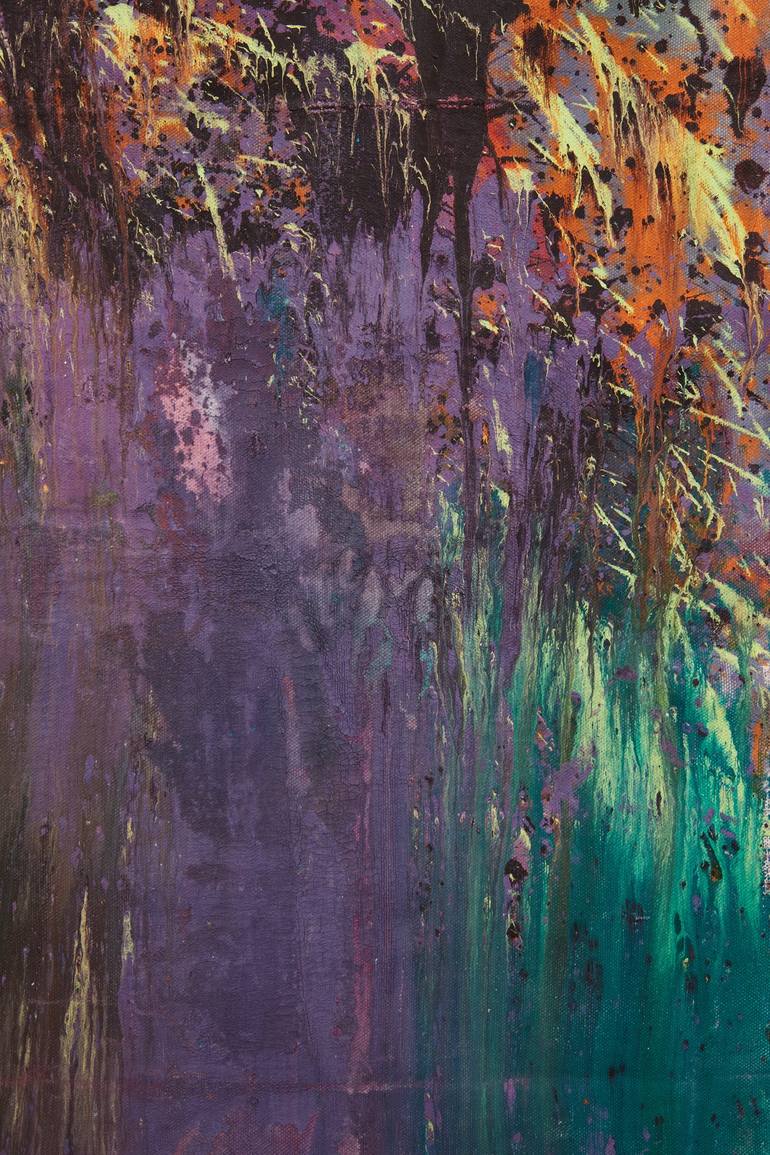 Original Abstract Expressionism Abstract Painting by Simon Findlay