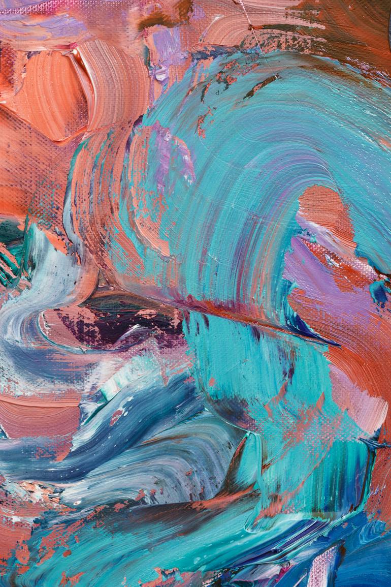 Original Abstract Expressionism Abstract Painting by Simon Findlay