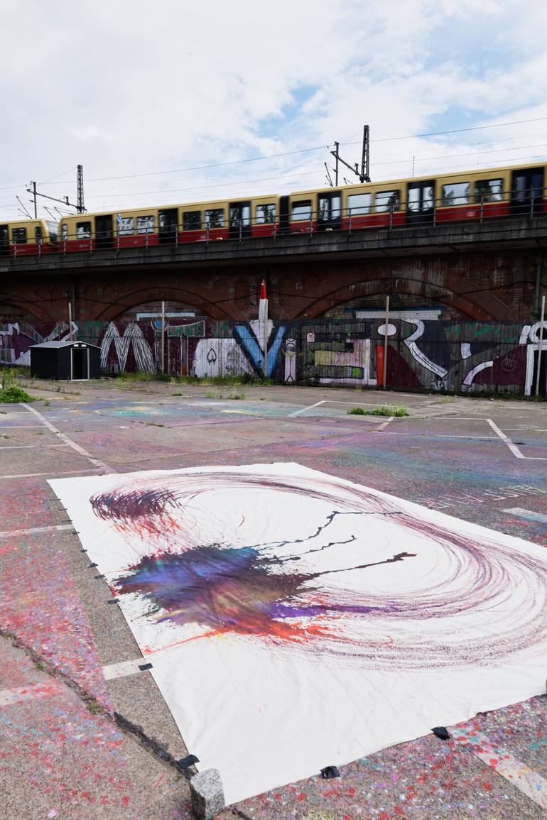 Original Conceptual Abstract Painting by Simon Findlay