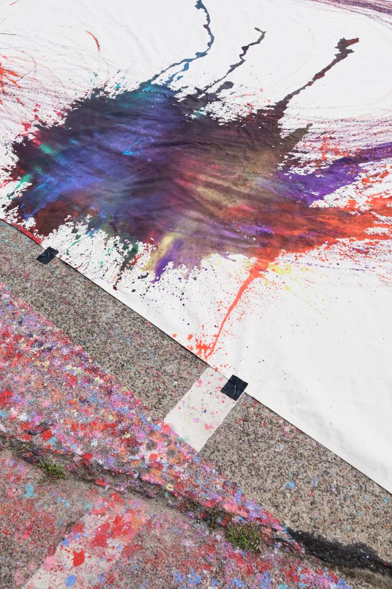 Original Conceptual Abstract Painting by Simon Findlay