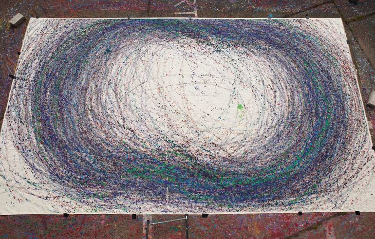 Original Abstract Expressionism Abstract Painting by Simon Findlay