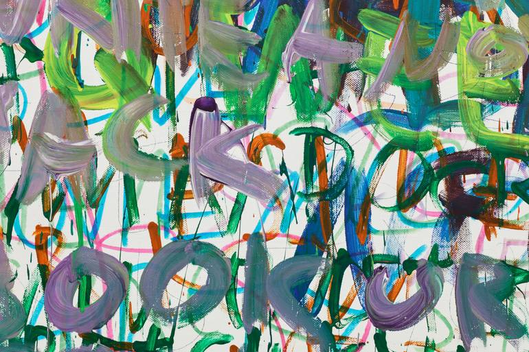 Original Abstract Expressionism Abstract Painting by Simon Findlay