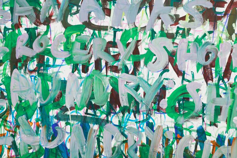 Original Abstract Expressionism Abstract Painting by Simon Findlay