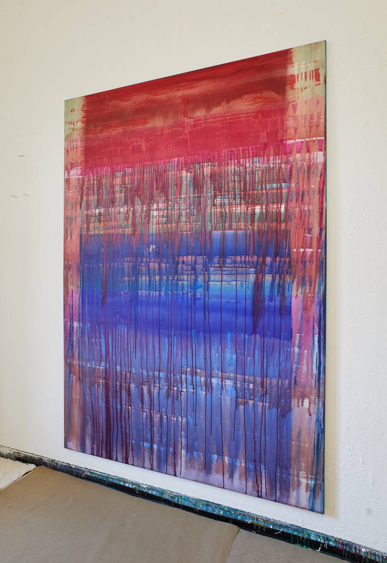 Original Abstract Expressionism Abstract Painting by Simon Findlay
