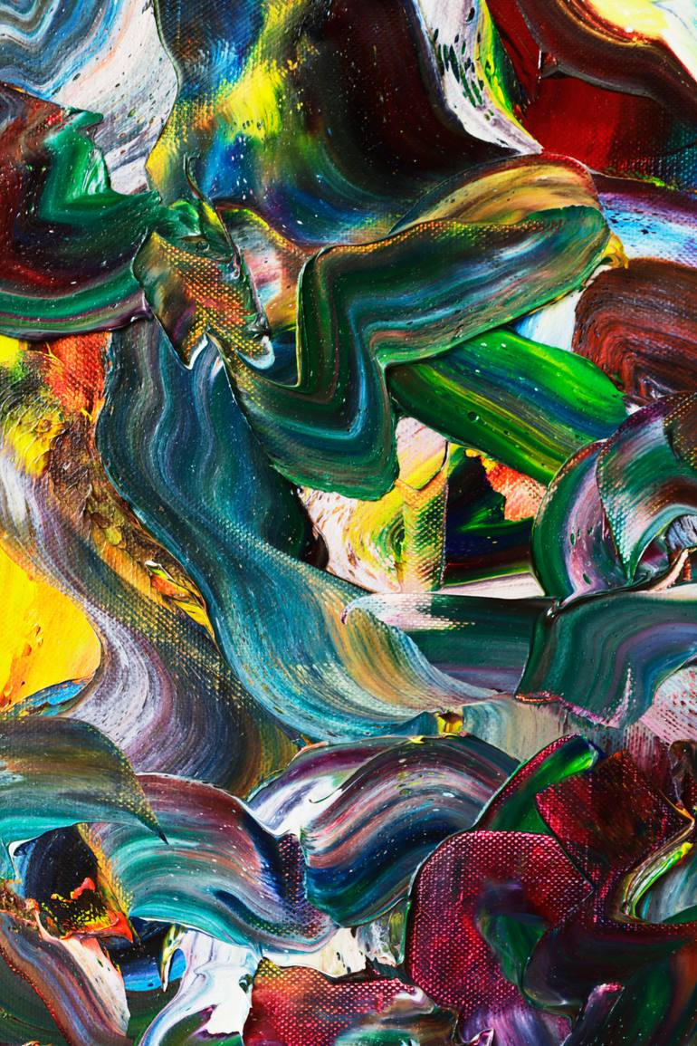 Original Abstract Expressionism Abstract Painting by Simon Findlay