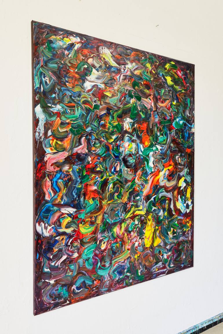 Original Abstract Expressionism Abstract Painting by Simon Findlay