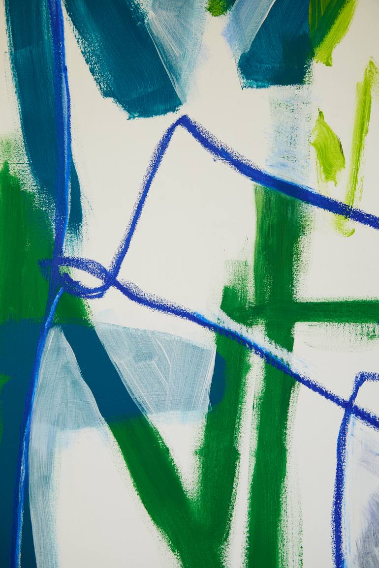 Original Abstract Expressionism Abstract Painting by Simon Findlay