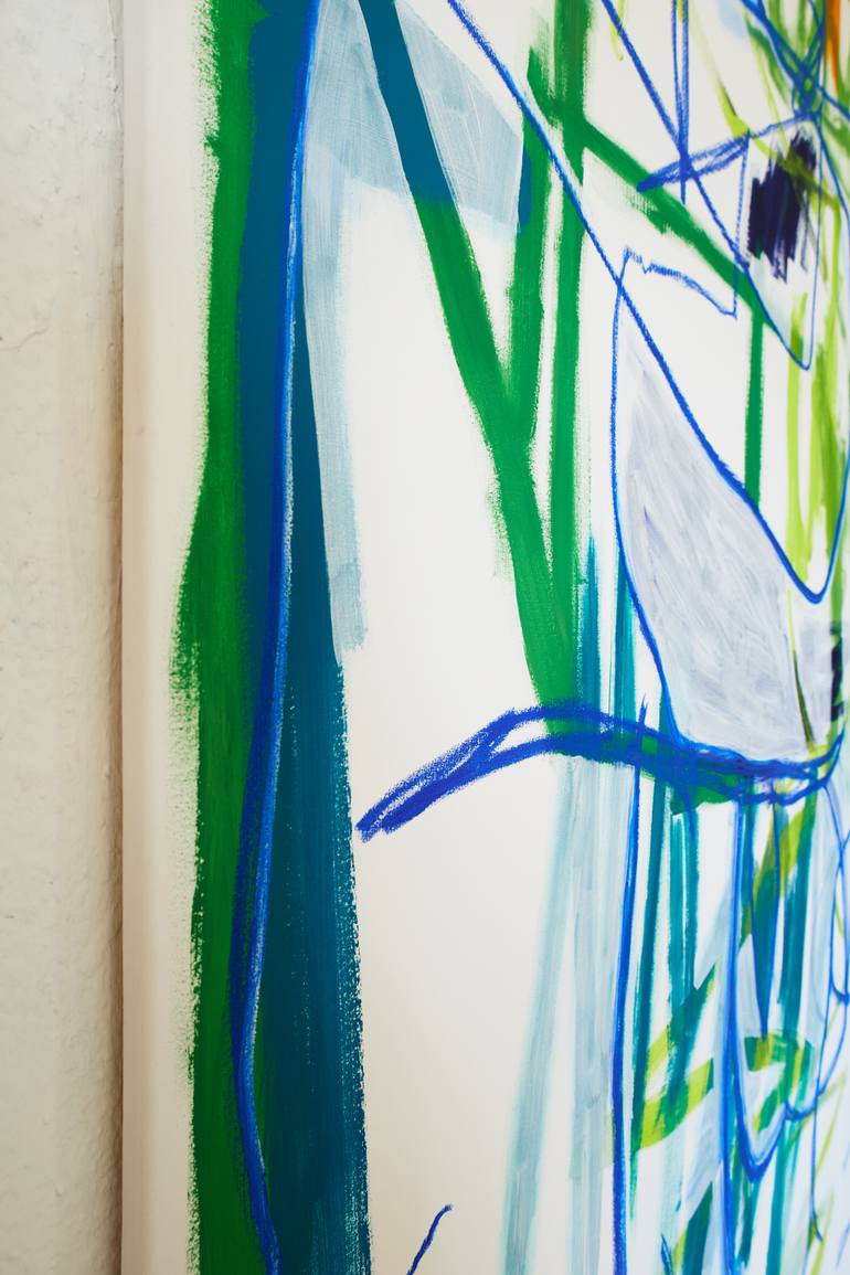 Original Abstract Expressionism Abstract Painting by Simon Findlay