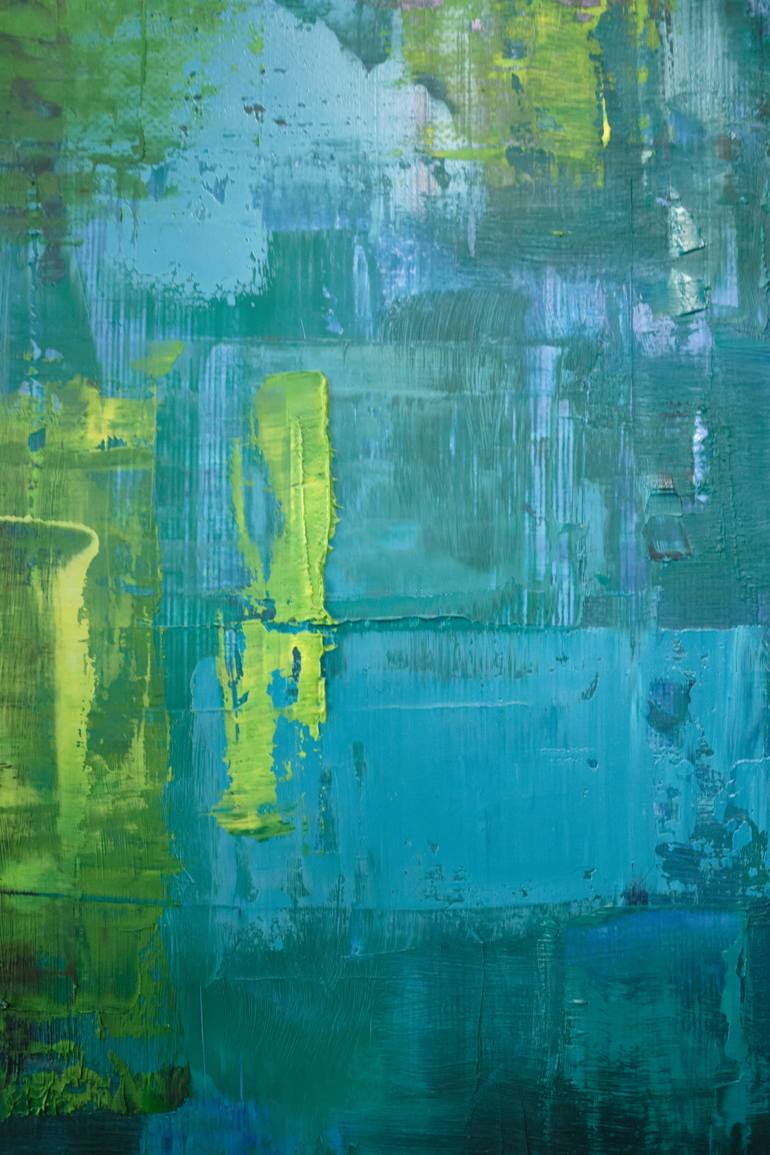 Original Abstract Expressionism Abstract Painting by Simon Findlay