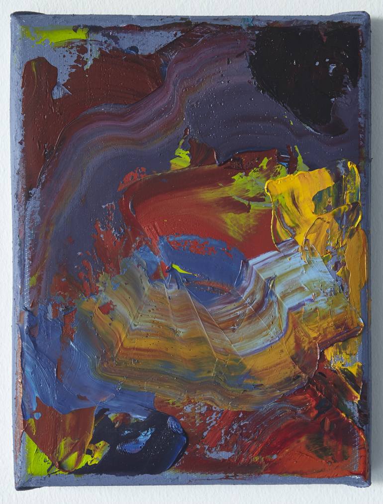 Original Abstract Expressionism Abstract Painting by Simon Findlay