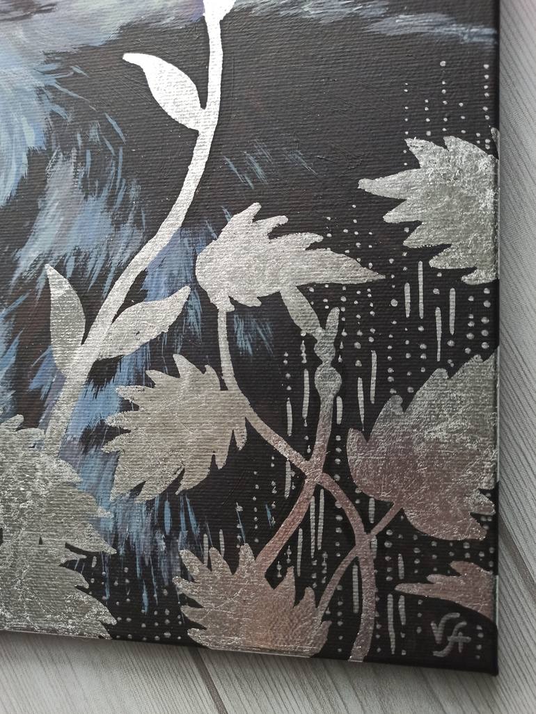 Original Abstract Animal Painting by Alona Vakhmistrova