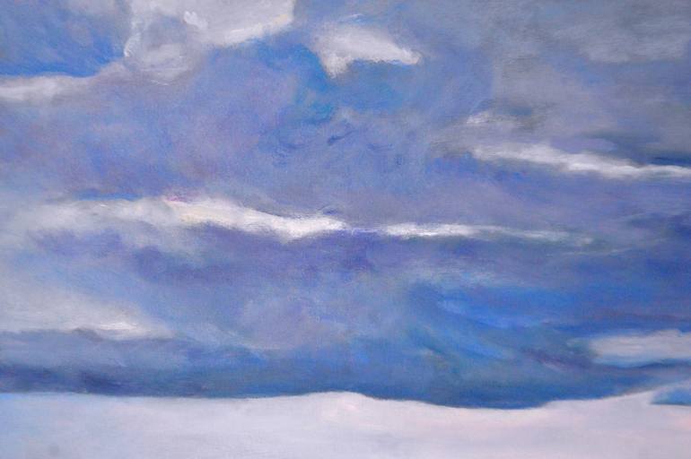 Original Abstract Seascape Painting by Cristian Valentich