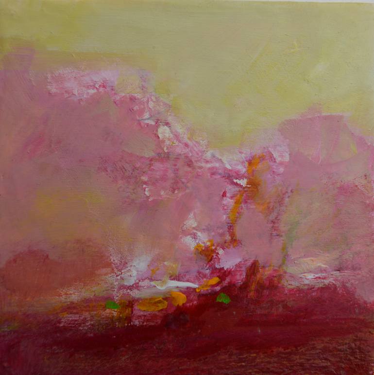 Original Abstract Landscape Painting by Cristian Valentich