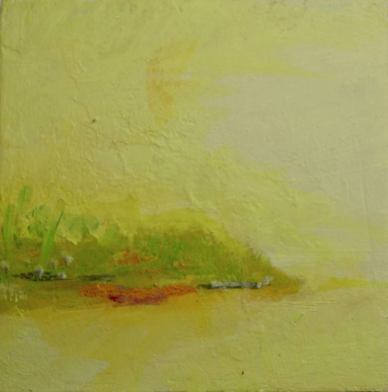 Original Abstract Landscape Painting by Cristian Valentich