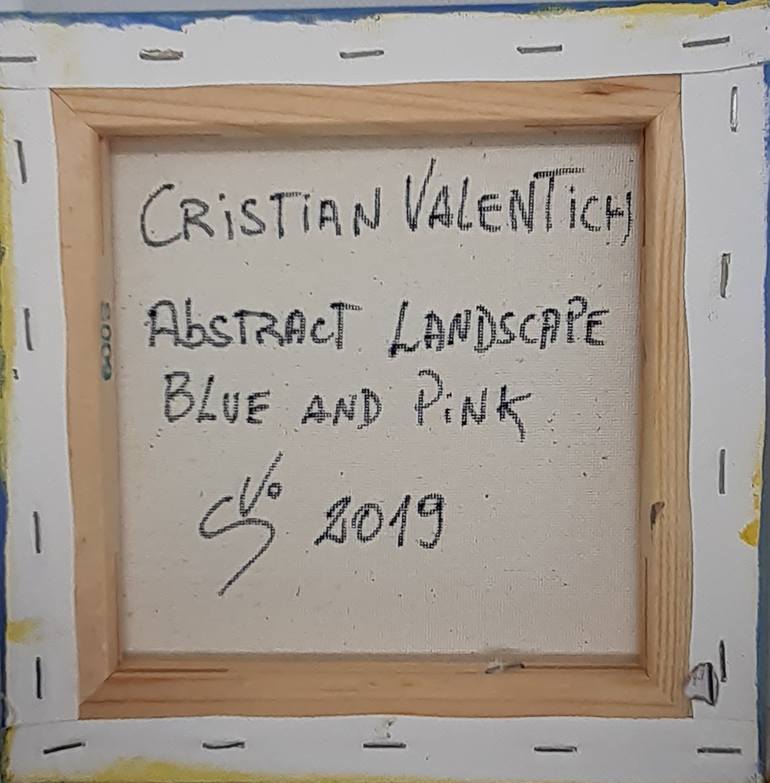 Original Abstract Expressionism Abstract Painting by Cristian Valentich