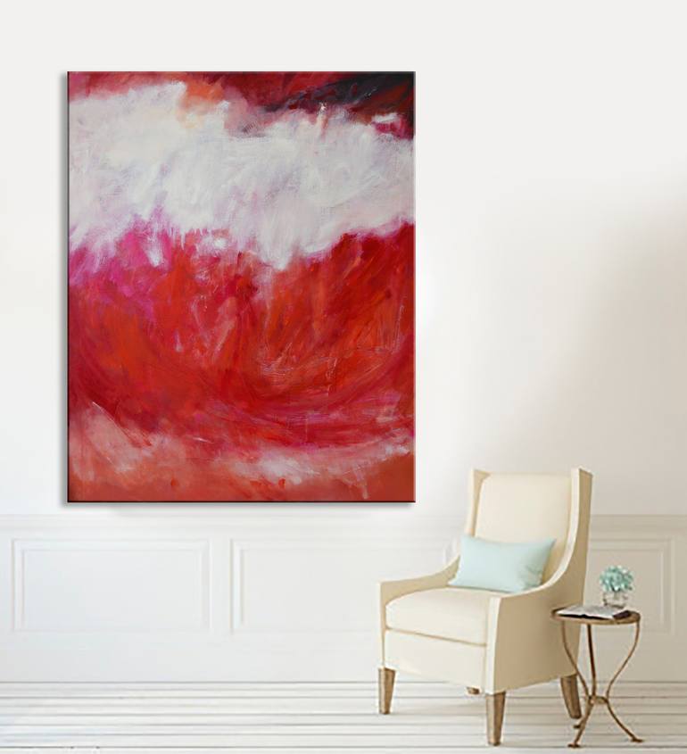 Original Abstract Expressionism Abstract Painting by Cristian Valentich