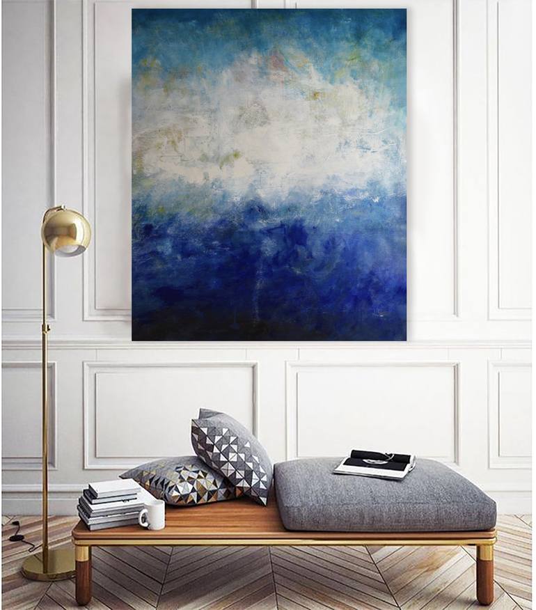 Original Abstract Painting by Cristian Valentich