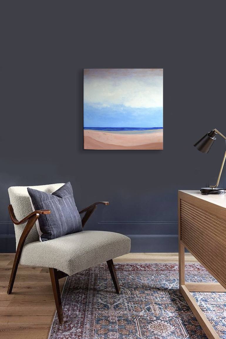 Original Abstract Seascape Painting by Cristian Valentich