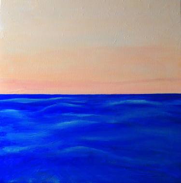Print of Minimalism Seascape Paintings by Cristian Valentich