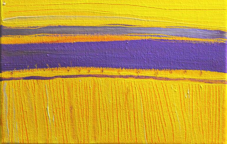 Original Abstract Landscape Painting by Cristian Valentich