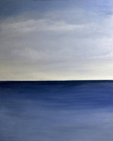 Calm landscape in blue thumb