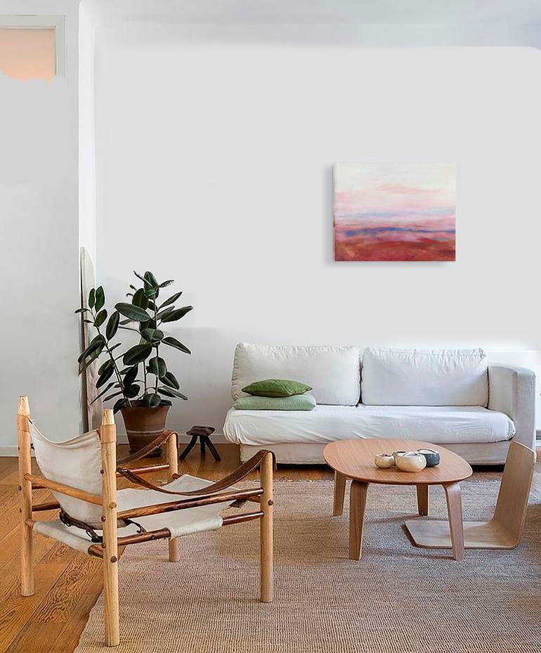 Original Abstract Landscape Painting by Cristian Valentich