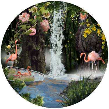 Flamingo Forest - Limited Edition of 75 thumb
