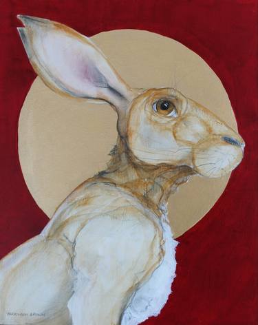Hare on Gold III thumb