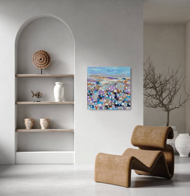 Original Abstract Landscape Painting by Stacy Neasham